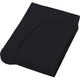 Bella Donna Jersey 90 x 190 - 100 x 200 cm anthrazit