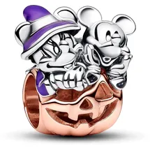 Pandora Micky Maus & Minnie Maus Halloween Kürbis Mehrfarbig 782816C01