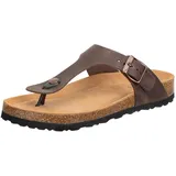 LICO Damen Hausschuh Sofia, braun, 40 EU