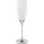 LEONARDO Sektglas Poesia Set, spülmaschinengeeignetes Champagnerglas, Höhe 25 cm, 250 ml, grau,