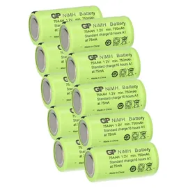 GP GP75AAH 2/3AA 750 mAh 10 St.
