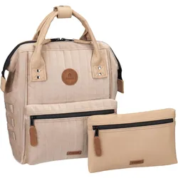 Cabaia Adventurer Quilted Small  in Guadalajara (14.3 Liter), Rucksack / Backpack - Beige