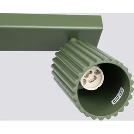 Sollux Lighting Wandleuchte - Deckenleuchte Karbon 3L olivgrün