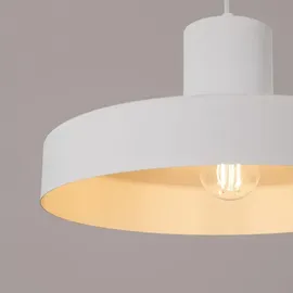 Sollux Lighting Bilo 1-flg. 35 cm rund weiß