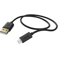 Hama Lade-/Datenkabel Apple Lightning/USB-A, 1.5m, schwarz