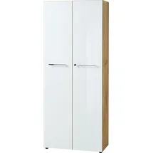 Germania GW-Monteria Aktenschrank 80 x 37 x 195,8 cm weiß