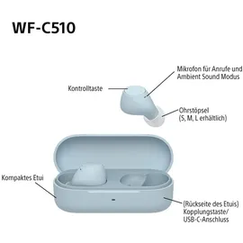 Sony WF-C510 blau