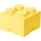Room Copenhagen LEGO Storage Brick 4 pastellgelb, Aufbewahrungsbox