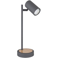 GLOBO Tischleuchte Metall graphit 1x Gu10 Led