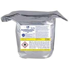 Dr. Becher Desinfektionstücher für Flächendesinfektion Refill 2 x 70 Tücher