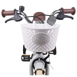 vidaXL Kinderfahrrad 14 Zoll Hellgrau