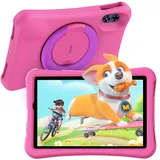 UMIDIGI Kinder Tablet 10,1 Zoll Android 13, G2 Kinder Tablet AB 3 Jahre 8GB(4+4) RAM+64GB ROM/1TB, Augenschutz 1280 * 800HD, WiFi6, 6000mAh 8MP+8MP mit Eva Etui/OTG/Type C-Pink