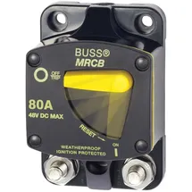 Blue Sea Systems Thermoschalter 80 A DC Schwarz
