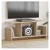 vidaXL Sonoma-Eiche TV-Ständer 102 x 35 x 45 cm Beige Spanplatte