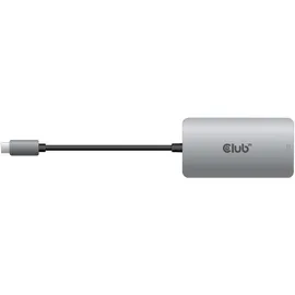 Club 3D DVI-D Adapter USB Typ-C auf Dual Link 0,25 m Grau