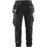Blåkläder Handwerker Arbeitshose Stretch Schwarz, Größe D116