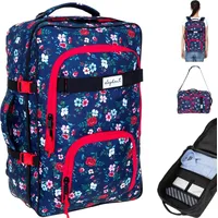 Elephant Gin Fly Travel Flower schwarz