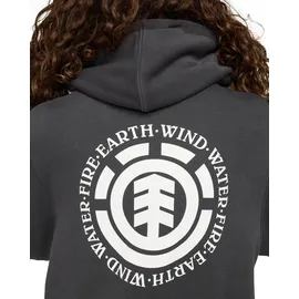 Element Seal Kapuzenpulli Schwarz M