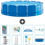 Frame Pool Rund - 457x122 Cm - 9-teilig  S618