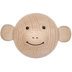 OYOY - Mini Hook Kinderwandhaken Affe, natur