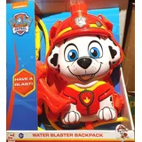 Paw Patrol Wasserpistole mit Rucksack Spritzpistole Wasser Pistole - ROT Marshal