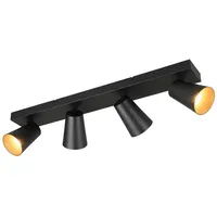 Trio Leuchten LED Deckenleuchte, Dimmfunktion, LED wechselbar, Warmweiß, Deckenstrahler