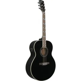 IBANEZ AJ7012M1E-BK 12-string Westerngitarre Black High Gloss