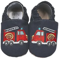 HOBEA-Germany Kinderschuhe RecyStep Feuerwehr dunkelblau 20/21 (12-18 Monate) Gripwalksohle