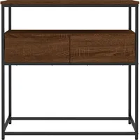 VidaXL Eichen-Optik Konsolentisch 75x40x75 cm braun