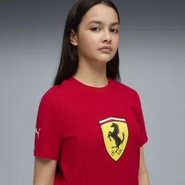 Puma Scuderia Ferrari Coloured Shield T-Shirt 152, rosso corsa Red