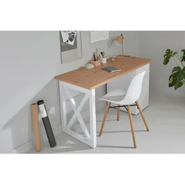 Jahnke Schreibtisch 96CM2 / Chalet D 140 Dekor Weiß
