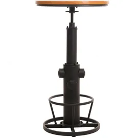 Mendler Bartisch HWC-N20 Ø 61 cm Natur