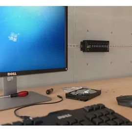 Startech StarTech.com 10 Port USB 3.0 HUB 10-Port Industrial USB 3.0, ST1030USBM