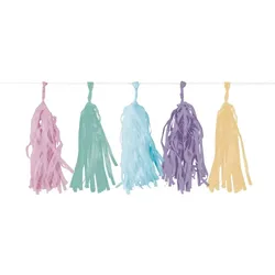 Tassel Girlande Pastell