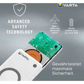 Varta Wireless Power Bank 10000 mAh weiß