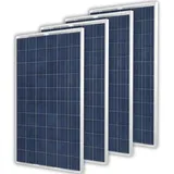 Solarpanel 300Watt Solarmodul Solarzelle 4 x 300Watt Solaranlage Solar 300W Polykristallin