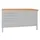 Pavoy Werkbank, 1500x700x900 mm, 1 Schubladenblock, 1 Schrank, RAL 7035