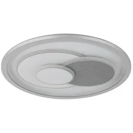 GLOBO LED Deckenleuchte 1 rund Chrom weiß matt