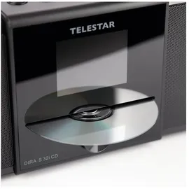 Telestar DIRA S 32i CD CD-Radio DAB+, UKW, Internet DLNA, WLAN, USB, CD, Bluetooth®, Internetradio Inkl. Fernbedienung Holz