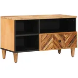 vidaXL Stauraumschränke Braun 80 x 33,5 x 46 cm Massivholz Mango