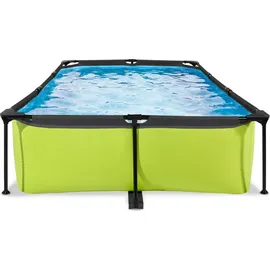 EXIT TOYS Lime Pool 300 x 200 x 65 cm mit Filterpumpe
