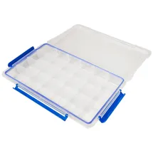 McPower Sortimentskasten 360x220x50mm, Sicherheitsverschluss, Fächer variabel