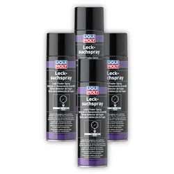 4x 400ml LIQUI MOLY 3350 Lecksuchspray Leckfinder Leckprüfer Leck-Such-Spray