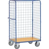 FETRA Paketwagen 8583-1 Drahtgitterwänden - Tragkraft 600kg TPE-Reifen