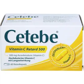 Cetebe Vitamin C retard 500 mg Kapseln 60 St.