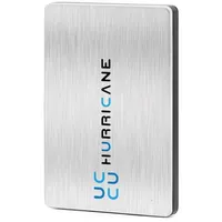 HURRICANE MD25U3 silver 1TB 2.5 Zoll Externe tragbare Festplatte USB 3.0 externe HDD-Festplatte (1TB) 2.5", für Fotos smart TV PC Mac Laptop Computer ps4 ps5 Xbox silberfarben