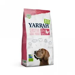 Yarrah Hund Trockenfutter Erwachsene empfindlich - Huhn & Reis bio 10kg