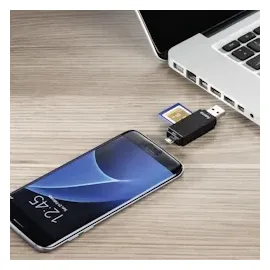 Hama Basic SD/microSD Schwarz