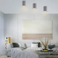Paul Neuhaus Eton 1-flammig rund grau