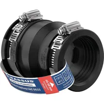 Crassus Adapterkupplung CAC 0633 Spannbereich 53-64 x 40-50mm Epdm PN 0,6 bar